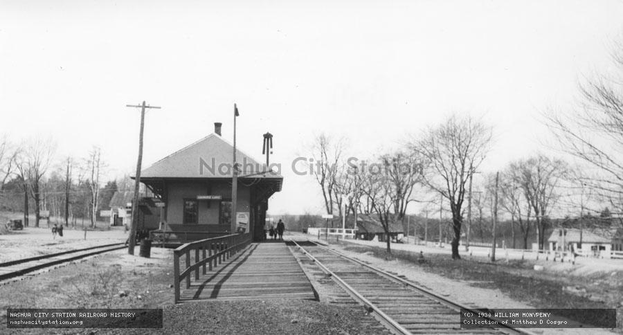 Photographic Print: Canobie Lake Railroad Station, Salem, New Hampshire